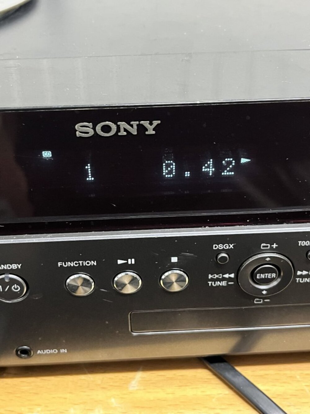 Sony HCD-MX500i Micro HI-FI Stereo System CD Player (NO SPEAKERS) - Picture 5 of 15